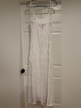 Lilly Pulitzer White Lace Maxi Dress